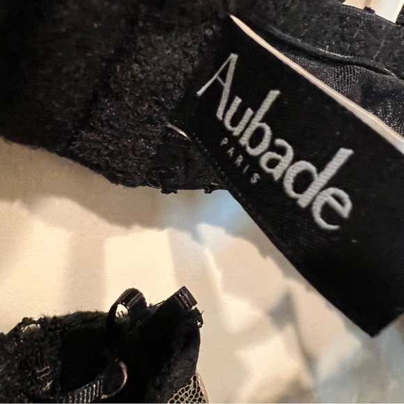 Aubade Paris Black Lace Bra, 34D - Picture 8 of 8